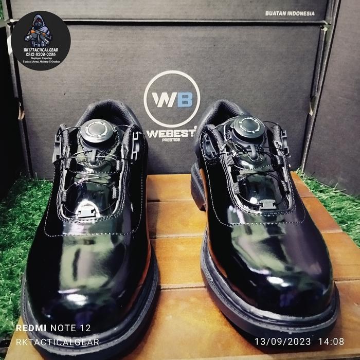 Sepatu Pdh Taliputar Webest Pt Weba Bahan Kulit Asli Co