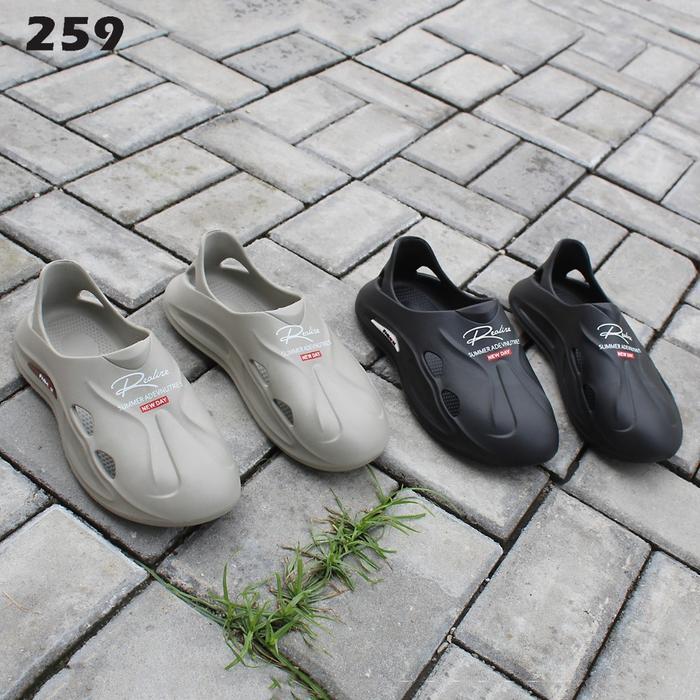 Sepatu Sandal Karet Pria Import W259 Sandal Sepatu Kekinian Pria Sandal Pria Karet Import sandal