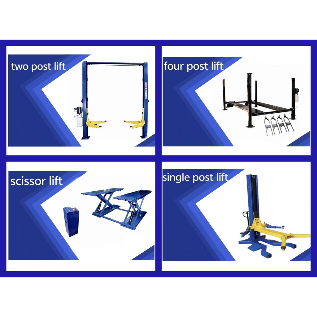 4T Manual Release Auto Lift Car Hoist Lift For Vehicle Used With Four Post Lift