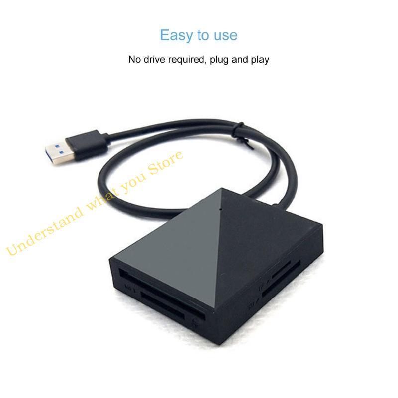 J60A Memory Card Reader Card Reader High Speed USB3.0 Card Reader to MS Memory Card Reader for