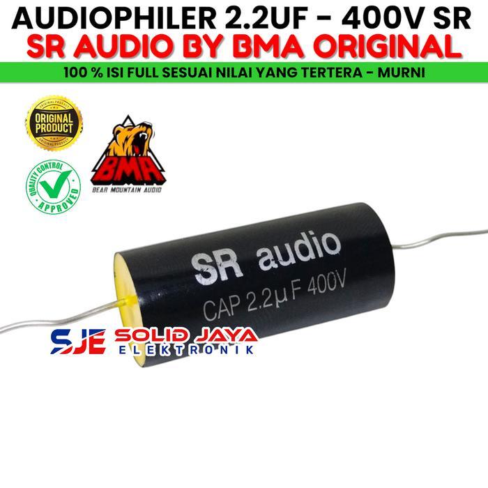 "New" AUDIOPHILER 2.2 UF 400V SR AUDIO 2,2 2,2UF CAPASITOR TWEETER TWITER