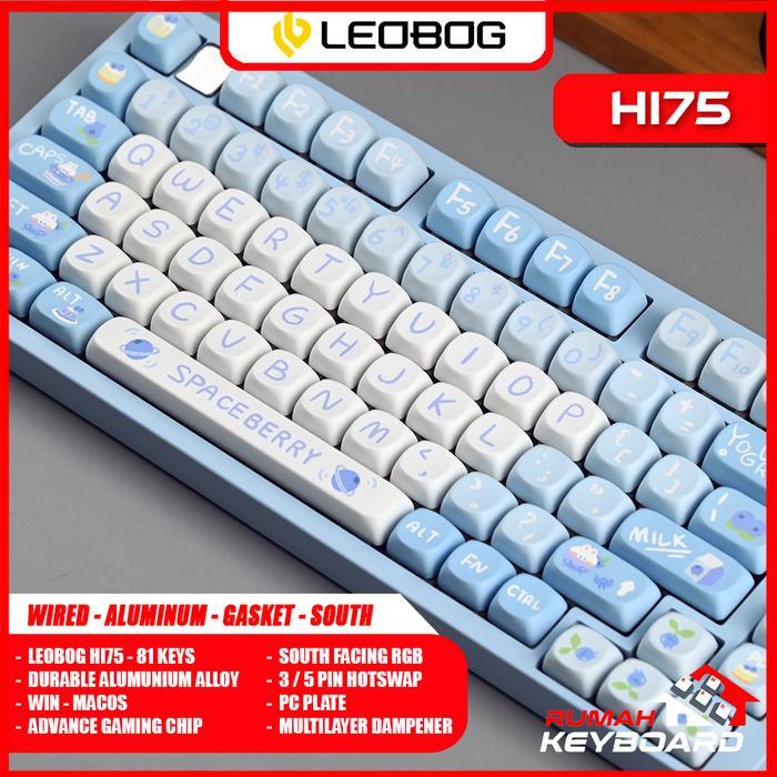 Leobog Hi75 - 75% - Wired - Aluminum - Gasket - South Face Rgb - Special Edition - Mechanical