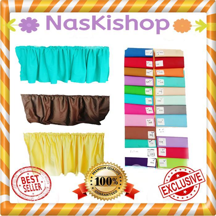Best Seller Gorden Kolong Dapur Tirai Waterproof Anti Air Terlaris ! Original