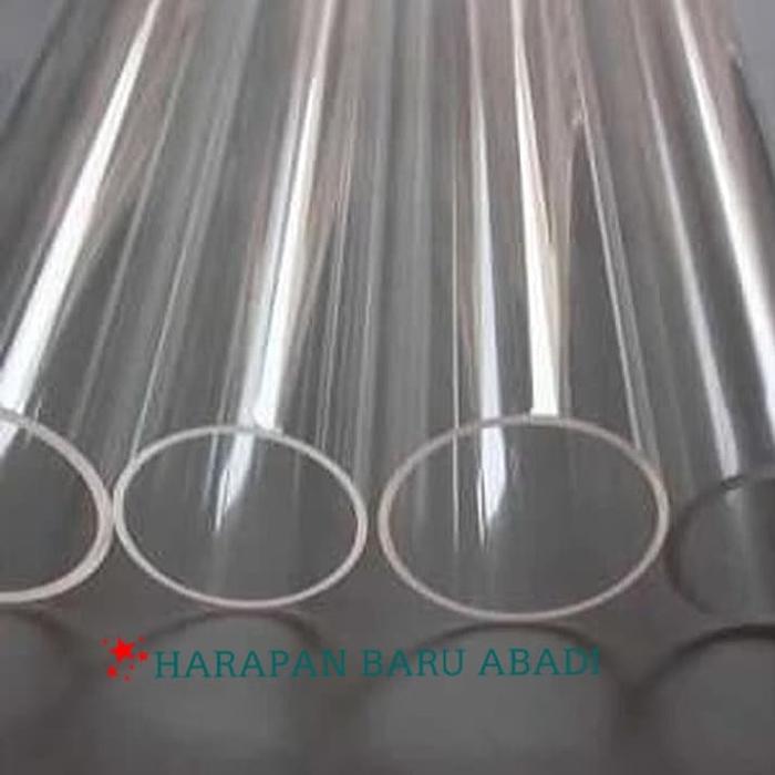 PIPA AKRILIK OD 12 MM X ID 8 MM X 30 CM / PIPA ACRYLIC