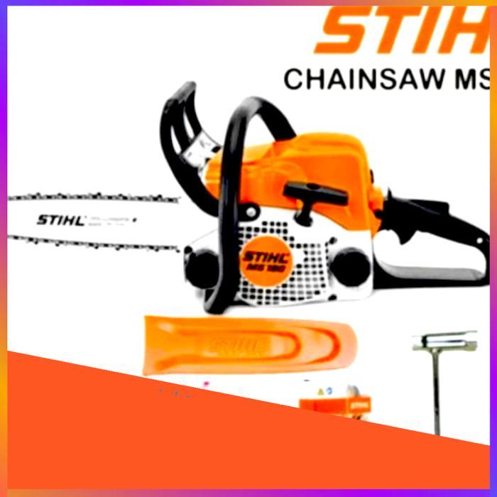 ORI ASLI STIHL MS-180 CHAINSAW CHAIN SAW SENSO GERGAJI POTONG KAYU 16" 16 " MS 180 MS180 STIHL