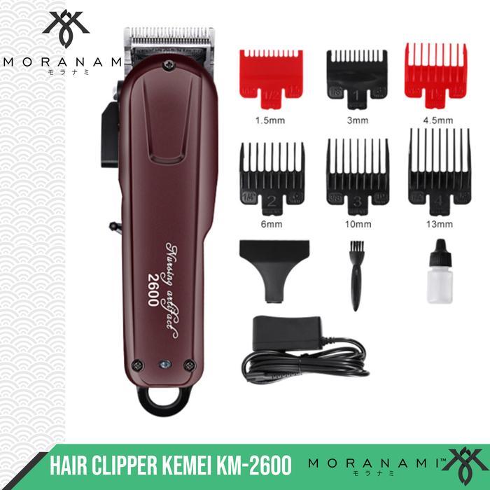 Kemei 2600 Mesin Cukur Alat Cukur Rambut Hair Clipper Kemei Original Aman
