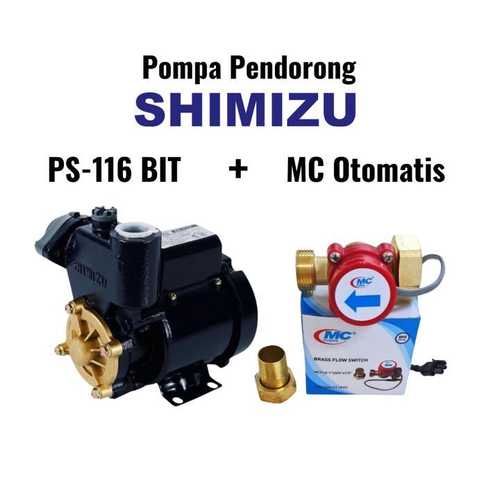 Pompa Air Pendorong Shower Shimizu 116 Automatic