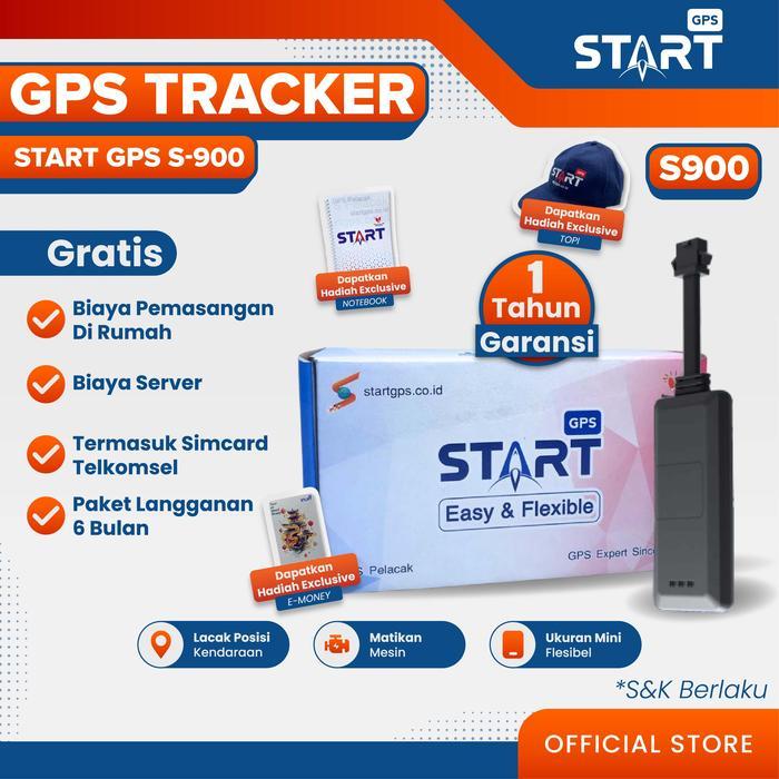 GPS Tracker Alat Pelacak Kendaraan Motor Mobil - Start GPS S900 Alat Keamanan Kendaraan Mobil Motor