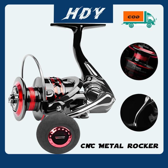 DEUKIO FS 2000-7000 Reel Pancing Logam Gulungan Pancing Putar Max Drag 15Kg