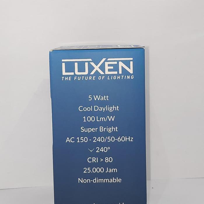 "New" Lampu Led Luxen 5 Watt Garansi 1 Tahun