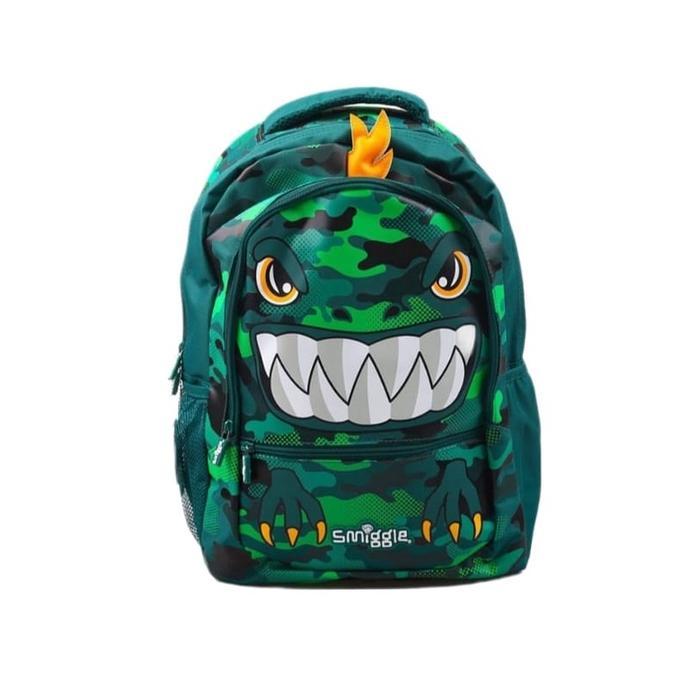 Smiggle Marvel space Black budz Dinosaur Astronaut tiger Backpack Tas Ransel SD SMP Anak Replica