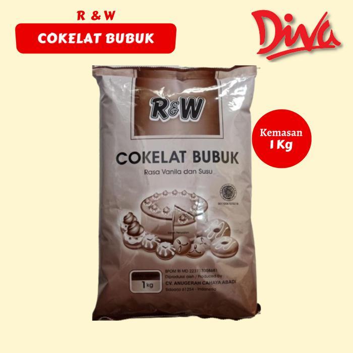 Coklat Bubuk Rajawali R&W 1 Kg / Coklat Bubuk RW