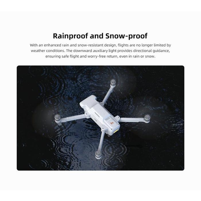 Fimi X8 Tele Max Drone 4K 48Mp 30X Zoom Camera 3-Axis Gimbal 20Km 47 Min Flight Time Drone Camera