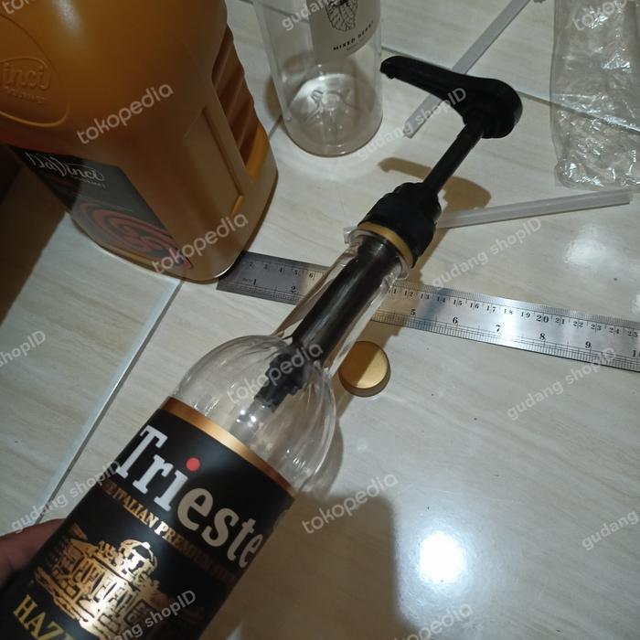"New" Pump Sirup Pump Botol Pompa Syrup Nozzle Ulir Pump Ulir