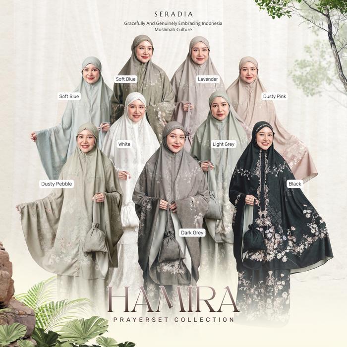 PREMIUM Seradia - Mukena Motif Hamira 2in1