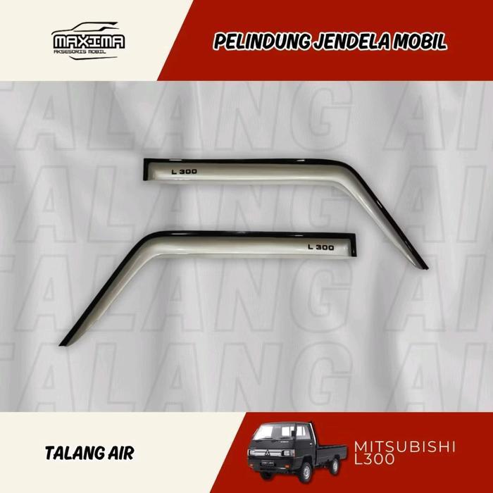 Talang Air Pintu Mobil L300 2 Pintu Hitam Dan Silver Talang Air 2 Pintu L300