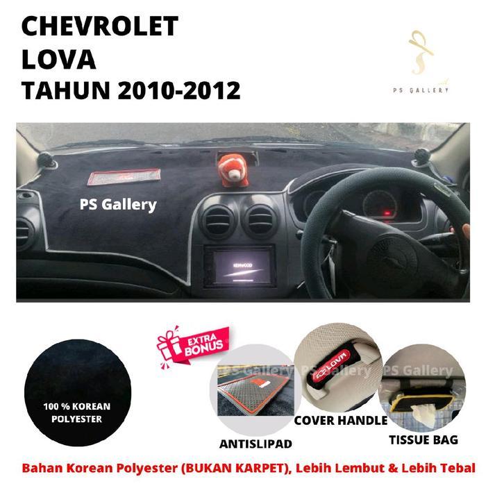Alas Dasbor Mobil Chevrolet Lova Tahun 2010-2012 Aksesoris Cover Dashboard Premium