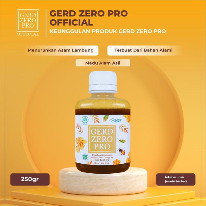 GERD ZERO PRO - OBAT MAAG HERBAL MADU LAMBUNG UNTUK GERD