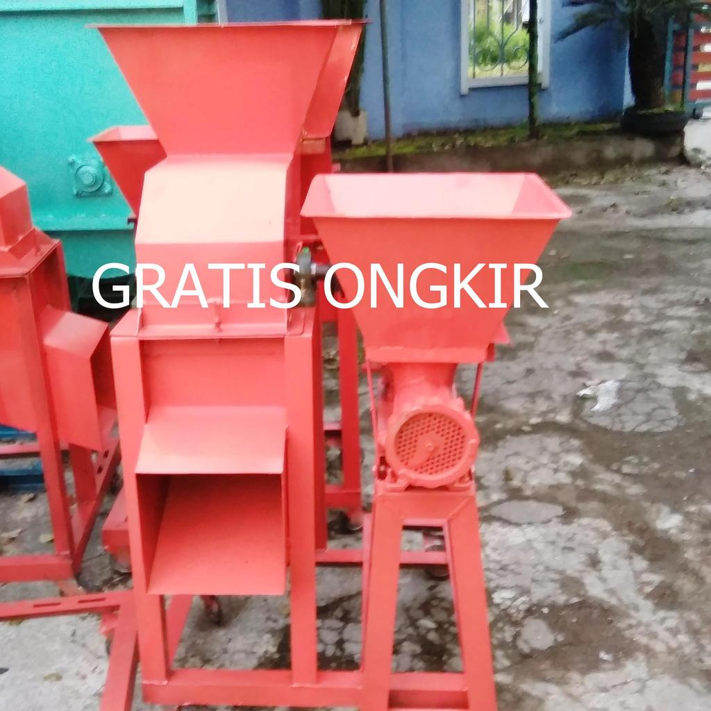 Mesin Chopper Multifungsi Kombinasi Mesin Cetak Pelet Pakan Ternak