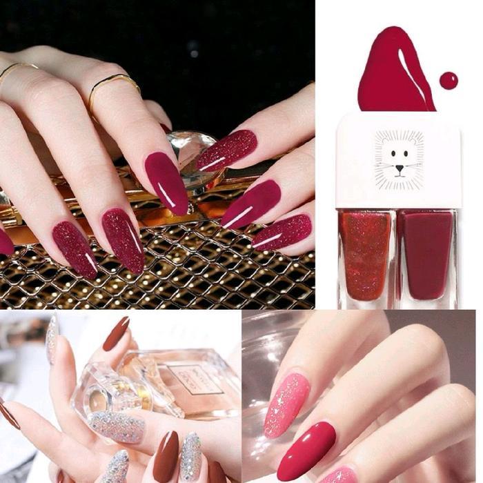 Kutek kembar 2 kutek Kuku muslimah kutek 2IN1