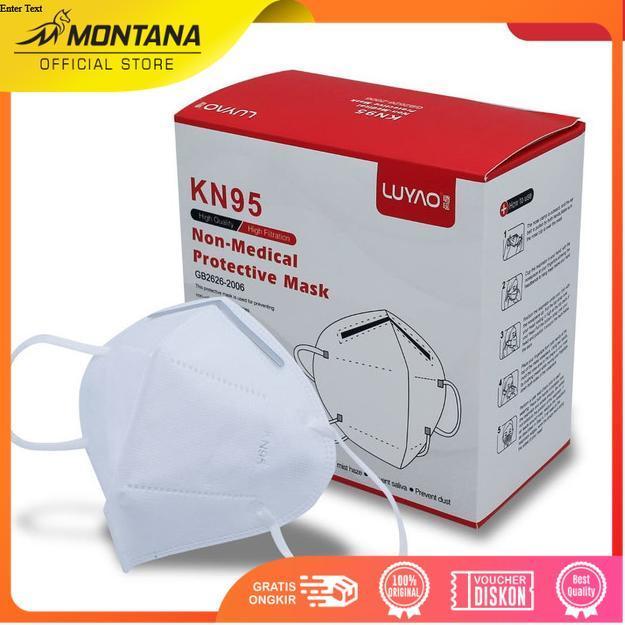 MONTANA Masker KN95 4 Ply 1 Pcs Non Medical Protective Mask