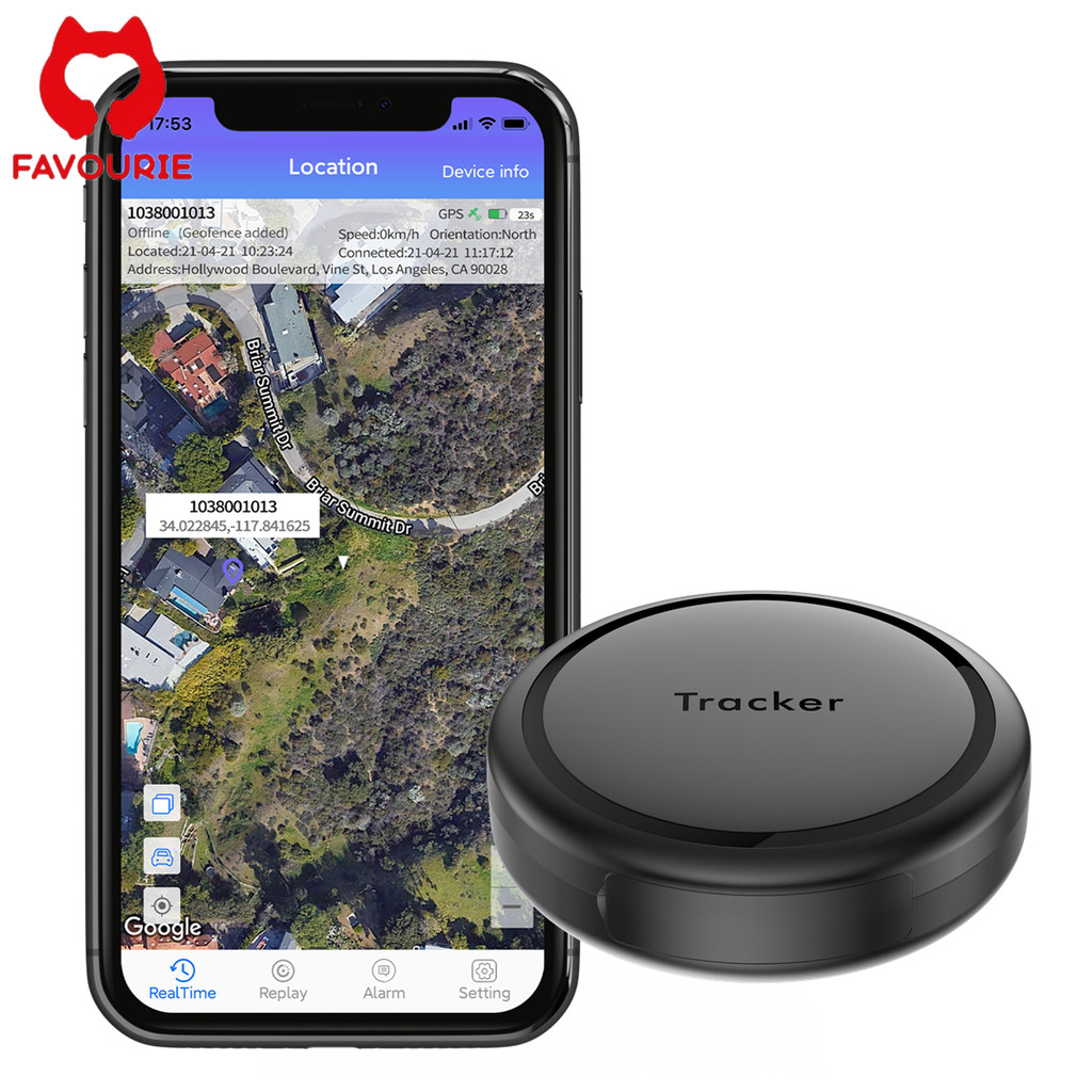 Terbaik FAVOURIE 4G Gps tracker  Magnetic Portable Car Tracking Device Mini Waterproof  Personal  Ch