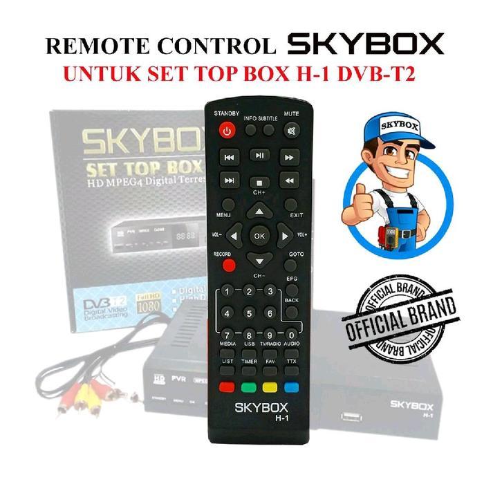 Remote Original Set Top Box/Stb Skybox H-1 Dvb-T2
