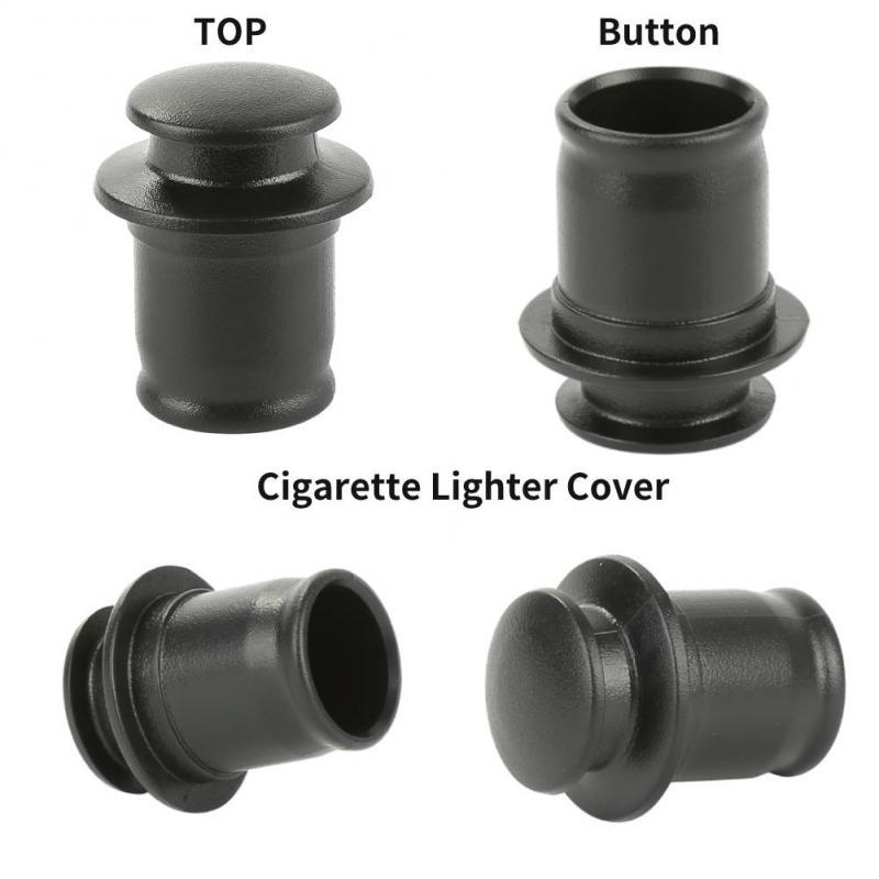Universal Car Cigarette Lighter Cap Waterproof Anti Dust Plug Cover Sleeve Caps ABS Cigarette Lighte