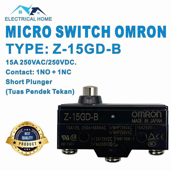 MICRO SWITCH LIMIT SWITCH Z-15GD-B OMRON