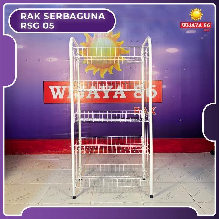 Rak Serbaguna Rsg 05Serbaguna Susun 5 Rak Dagang Rak Display Rak Dapur Rak Salon