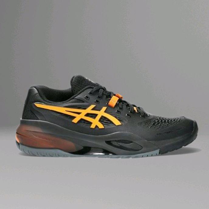 Sepatu Tenis Asics Gel Resolution X black yellow original