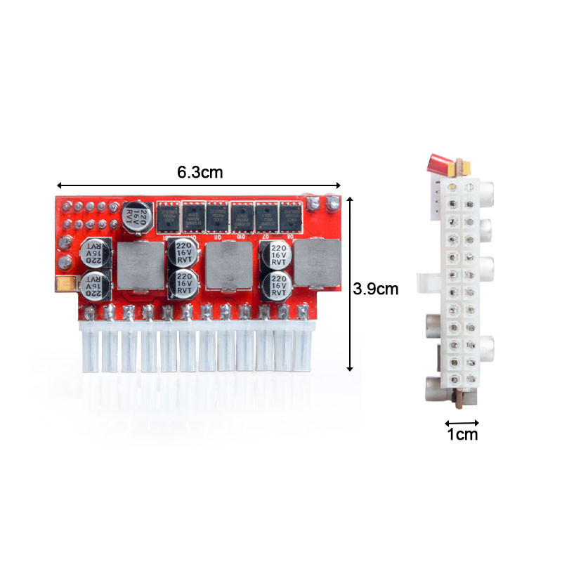 RGEEK Pico Psu 200W NAS PSU 4 bay 6 bay Hard Drive HDD Power Supply