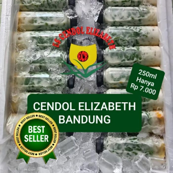 "New" Es Cendol Elizabeth Bandung Botol Botolan 250ml