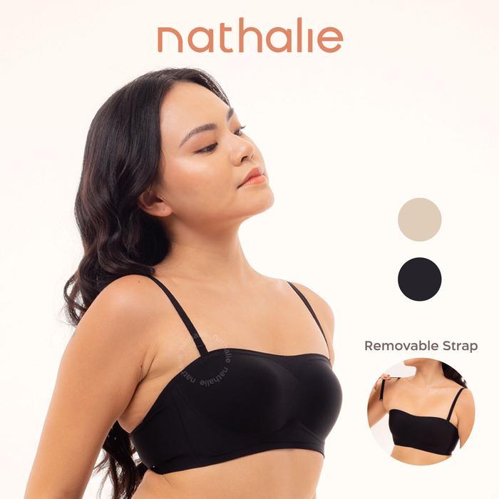 Sorella - Seamless Strapless Bra Tali Lepas Pasang Bh Wireless Anti Slip Push Up Tidak Nyeplak Beha