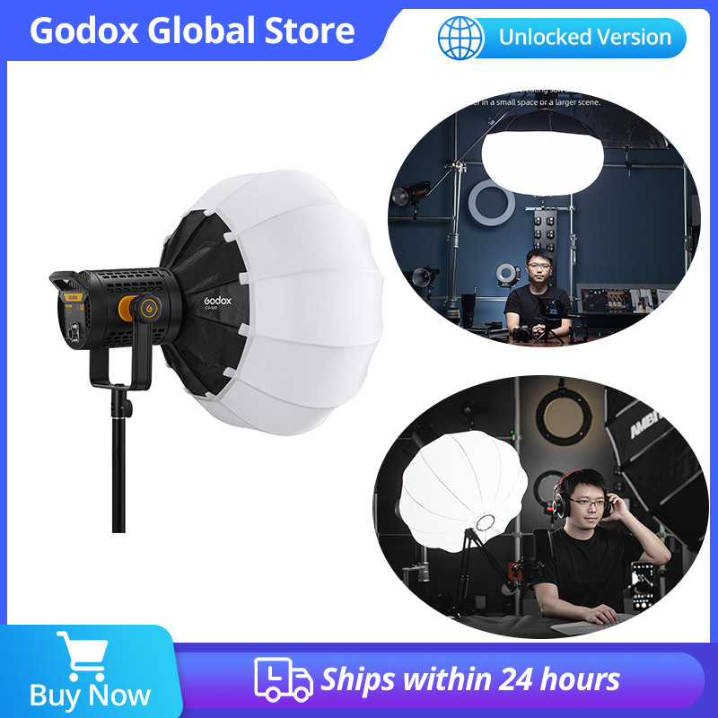 Godox CS-50D 50cm CS-65D 65cm CS-85D 85cm Lantern Quick-install Portable Round Shape Softbox Light
