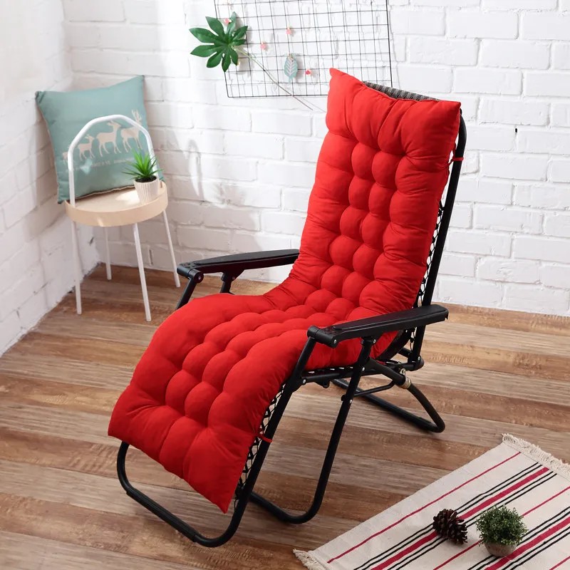 Recliner Soft Cushion Thickened Cotton Rocking Chair Bench Cushion Office Chair Tatami Cushion for