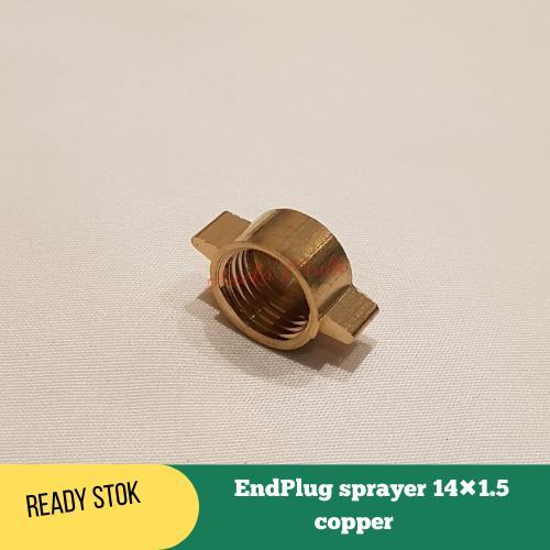 * end plug SPRAYER manual ELEKTRIK 14x1.5 copper 112