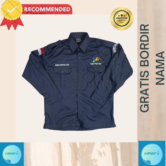 KEMEJA BADAN PUSAT STATISTIK TERBARU SERAGAM PDH BADAN PUSAT STATISTIK ATASAN KEMEJA BADAN PUSAT