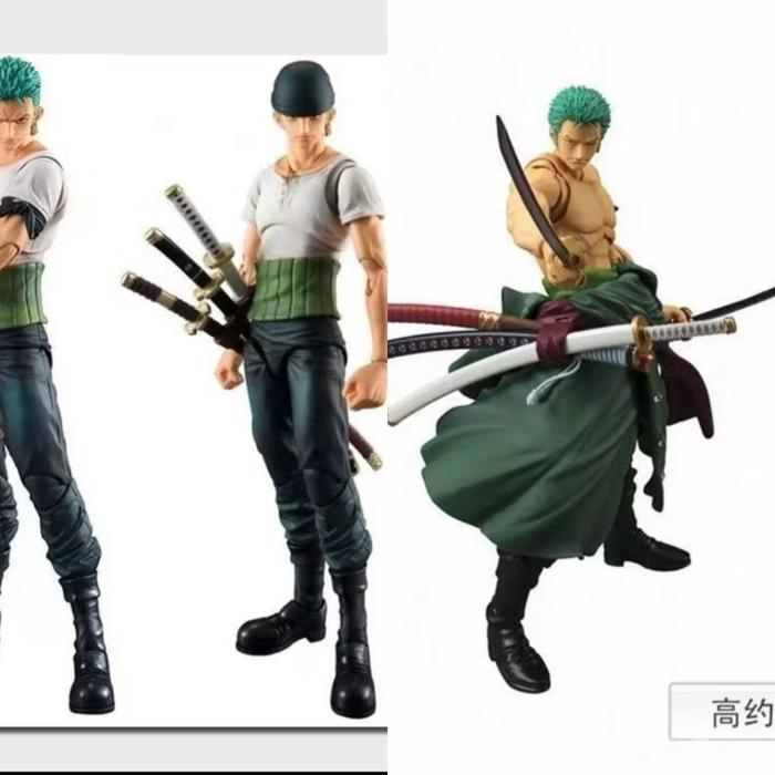 Vah Zoro One Piece Full Atikulasi Figure Zoro Vah Thousand Sunny Kapal One Piece Grandship Luffy Ace