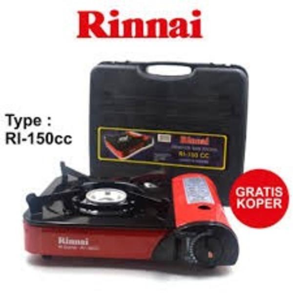 Rinnai Kompor Portable RI 150 CC / Kompor Portable Gas 1 Tungku + Koper - FM
