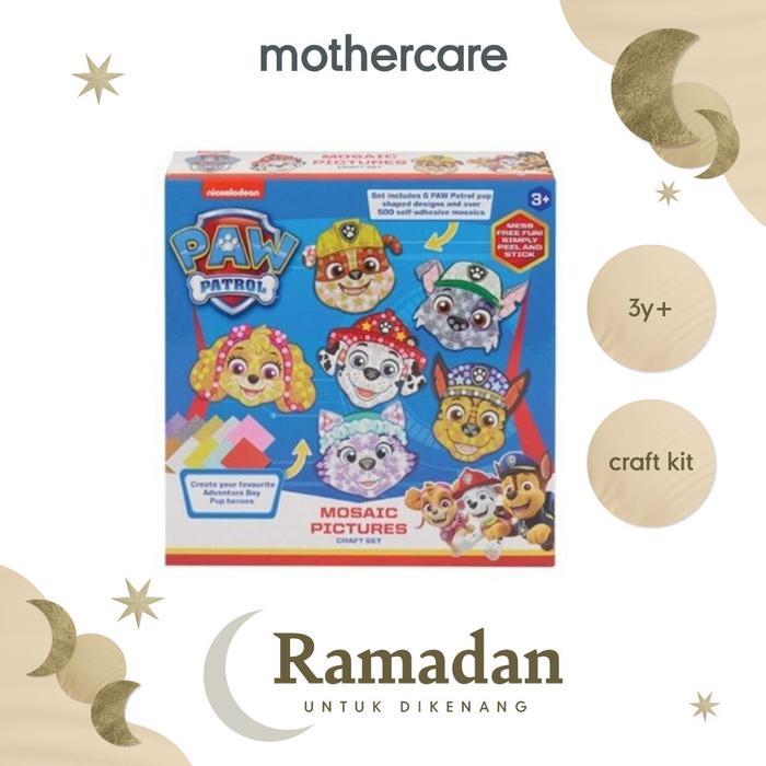 ASLI Addo Paw Patrol Mosaic Pictures Craft Set - Mainan Menggambar Anak READY STOCK