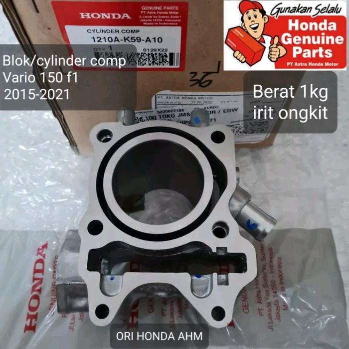 1210A K59 A10 Block Seher Cylinder Block Vario 150 Led Kode Part 1210A K59 A10 Asli Honda