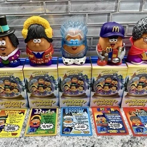Ready Kerwin Frost Mcd Mcnugget Buddies GOLD Uptown Moe Brrrick Darla Don