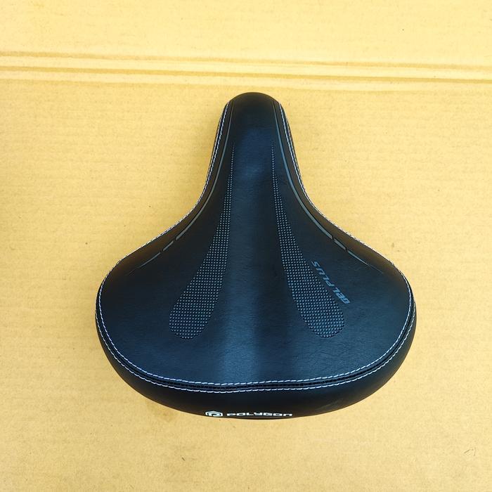Saddle MTB Polygon Comfy Gel Empuk Original. Sadel Sepeda Polygon