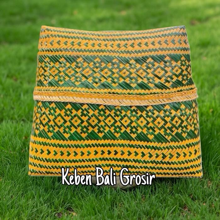 KEBEN BANGLI 30 x 30 Sokasi Bangli Keben Bambu Keben Ulatan Bangli Keben Pejati