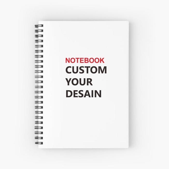 Buku Custom Notebook / Sketchbook - Buku catatan Custom Cover