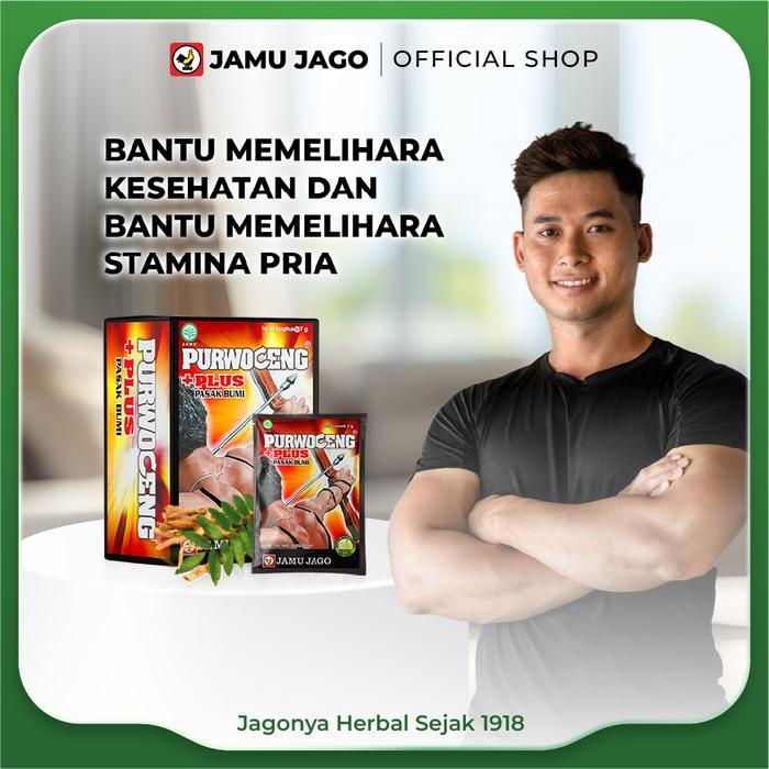 Purwoceng Plus Pasak Bumi Jamu Serbuk Pasti Ori