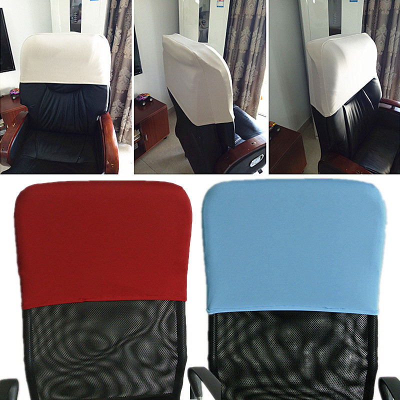 Gaming Chair Headrest Cover Elastic Office Chair Head Pillow Cover Chair Headrest Protection