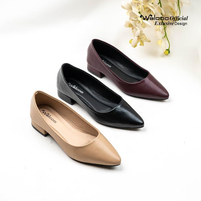 Donatello - Lucia Basic Sepatu Heels 3Cm Elegan Nyaman Size 3742