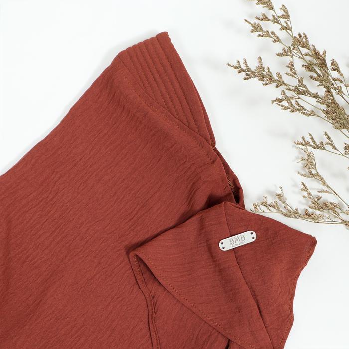 TERLARIS Stelan Abaya Anak Putri Kids syar'i Plus hijab  Cringkle Airflow